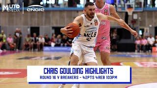 Chris Goulding Highlights: 42pts 4reb 103pm v Breakers #nbl