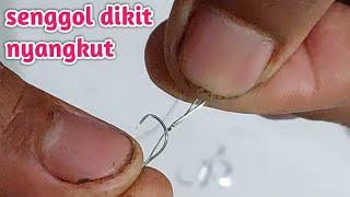 tutorial pancing lumut ,senggol dikit nyakut , #kail daici #kilikili #ekokenduk