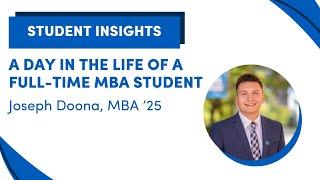 A day in the life as a UB MBA student