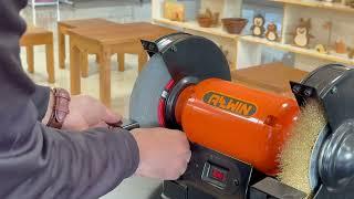 Introduction of Allwin bench grinder with wire wheel TDS-150EBL3#powertools #allwin