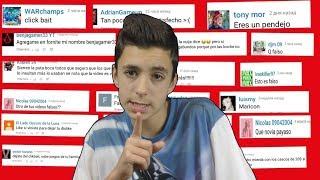 Leyendo comentarios de HATERS (humillándolos)