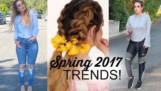 SPRING HAIR & CLOTHING TRENDS + FESTIVAL OUTFIT IDEAS 2017!