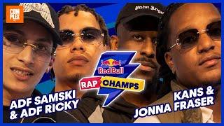 ADF Samski & ADF Ricky vs. Jonna Fraser & Kans | Aflevering 5 | Red Bull Rap Champs | Complex NL