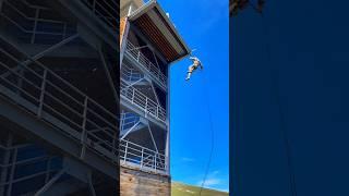 A 60 FT Drop | Rappel in Army ROTC