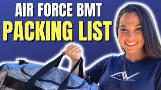 Air Force BMT Packing List