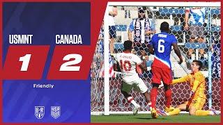 USA lose on home soil to Canada for first time since 1957 | USMNT 1-2 Canada | Official Highlights