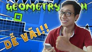 TƯỞNG GAME KHÓ AI NGỜ DỄ VÃI!!! (Geometry Dash #2) - Just.Mindhack