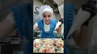 Показываю как мы в нашей Столовой готовим блюдо которое часто заказывают а готовится на быструю руку
