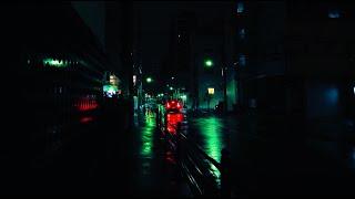 Heavy Rain Walk at 3am Late Night | 4K ASMR Sounds of Heavy Rain for Sleep, Healing, Relaxing