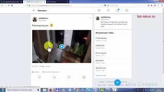 Как скачать видео в твиттере