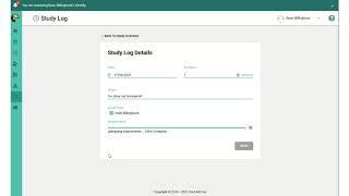 Using The TutorBird Study Log