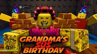 Grandma's Sus Birthday - Roblox Horror Game | [Full Walkthrough]
