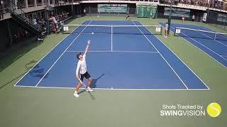 BRADLEY FRYE (USC) VS STEFAN DOSTANIC (USC) MEN'S FINALS BATTLE IN THE BAY CLASSIC