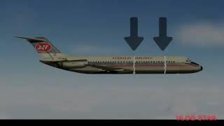 JAT Yugoslav Airlines Flight 367 - crash animation