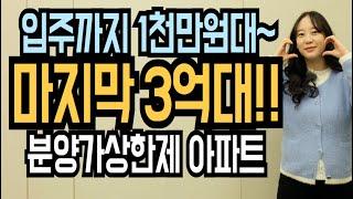 오산 세교 힐데스하임 마지막 3억대 아파트 입주까지 1천만원대 OK