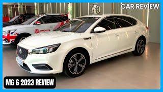 MG 6 2023 Visual Review: Embracing Elegance in White | Unveiling the Stunning Sedan!