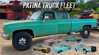 MOVING MY ENTIRE PATINA TRUCK FLEET | new UBT HQ