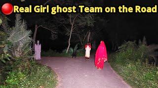 Real Girl ghost Team on the Road