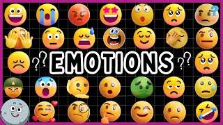 30 Emotions Related Vocabulary for Kids - Learn Emotions for Children