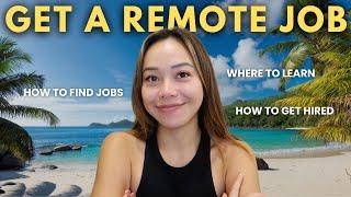 How to Get Remote Job with No Experience in 2025 |