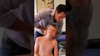 Unlocking his neck - The Second Adjustment was Stellar