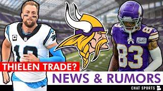 Vikings News & Rumors: Adam Thielen Trade? Jalen Nailor WR3? Cut Lewis Cine?