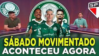  SÁBADO PARA COMEMORAR! SAIU A MELHOR NOTÍCIA NO VERDÃO! ÚLTIMAS NOTÍCIAS DO PALMEIRAS