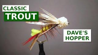 Fly Tying a Dave's Hopper (Classic Terrestrial Pattern)