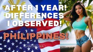 Differences Observed Living In The Philippines