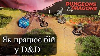 Як грати у D&D 5e. Бій. Основні правила. ДнД Українською