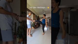 Fitness Freak Narkar Coupleचा  हटके Yoga Reel