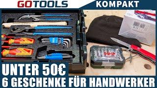  Unter 50 Euro! 6 Geschenkideen zu Weihnachten  für Bastler | Heimwerker | Handwerker