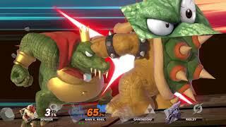 Super Smash Bros. Ultimate (Bowser Vs. King K. Rool Vs. Ganondorf Vs. Ridley)