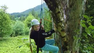 Mountain Ranger Training: Strickleiterklettern (15m)