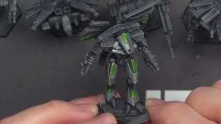 Battletech: Hobby Update - Clan Jade Falcon Raptor Keshik