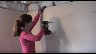 Drywalling tips from MyFixitUpLife's Mark & Theresa