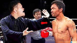 KUNG FU Master Tries Manny Pacquiao.. Instantly Regrets It