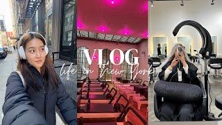 NYC VLOG | getting my life together, starting pilates, beauty maintenance, & creator events