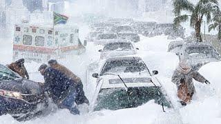 South Africa is Freezing! Heavy Snow storm hit KwaZulu-Natal, people trapped, world is shocked