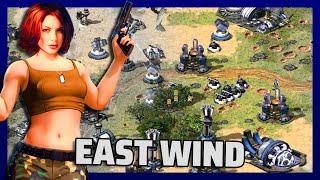 Red Alert 2 | The East Wind | (7 vs 1 + Superweapons)