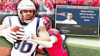 This 6'8 Monster Replaces Superstar Who Ruptured His Disk.. Madden 25 New England Patriots Franchise