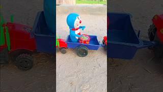 Tractor trolley, auto rickshaw  Doremone #shorts #shortvideos #youtubeshorts #viral