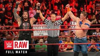 FULL MATCH: John Cena & Roman Reigns vs. The Miz & Samoa Joe: Raw, August 21, 2017