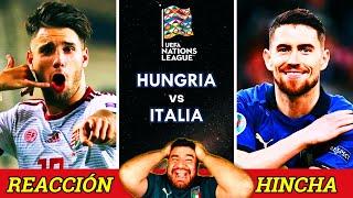 ¡ITALIA A SEMIFINALES! HUNGRIA VS ITALIA EN VIVO NATIONS LEAGUE 2022