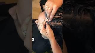 EASIEST CORNROW,HOW TO CORNROW FOR BEGINNERS Ep.22 | Cornrow tutorial