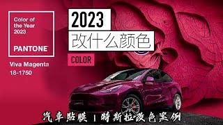 汽車貼膜｜2023｜特斯拉｜改色案例｜合集二