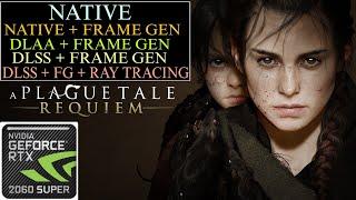 A Plague Tale: Requiem - RTX 2060 Super - AMD FSR 3 Frame Generation Mod