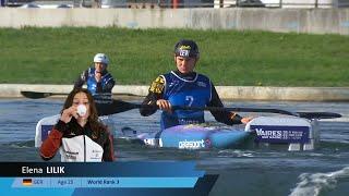 Elena Lilik Germany Final / 2023 ICF Canoe-Kayak Slalom World Cup Vaires Sur Marne Paris France