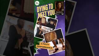 Foley performance for atmospheric short thriller, “Dying to Meet You”. #foley #audiopost #thriller