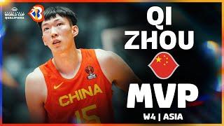 Qi ZHOU  | MVP of #FIBAWC 2023 Asian Qualifiers